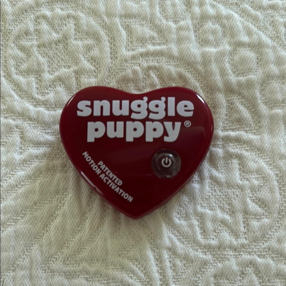 Snuggle Puppy Heartbeat Toy